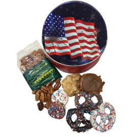 America Fireworks Gift Tin